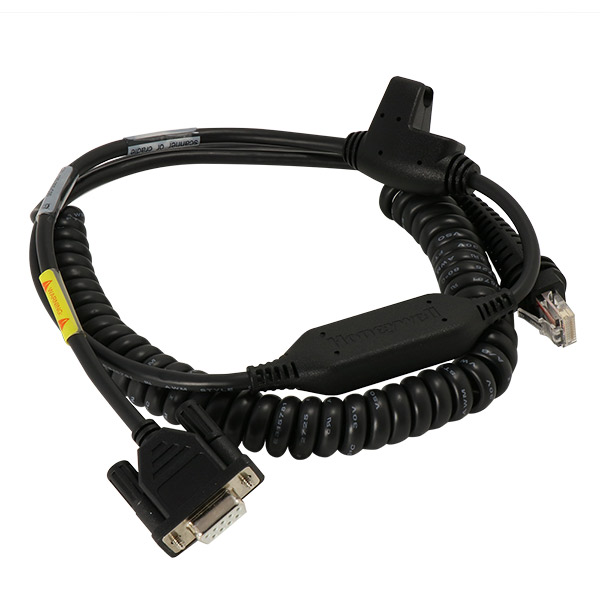 RS232Cインターフェイスケーブル 3m コイル ブラック CBL-120-300-C00