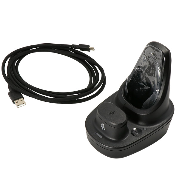 CS6080シリーズ用 標準充電クレードル黒 USBケーブルセット CR6080-SC100F4WW-SET